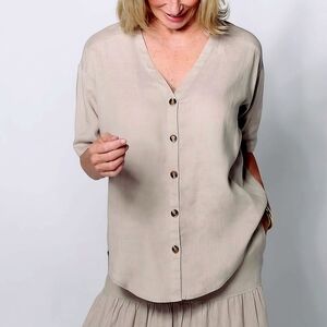 Brian Bailey Mila Linen Tunic Shirt